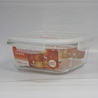 韓國 LOCK & LOCK 樂扣樂扣 正方型玻璃食物盒 LLG224  保稅國際專供