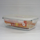 韓國 LOCK & LOCK 樂扣樂扣 長方型玻璃食物盒 LLG441  海外直郵