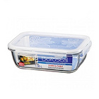 韓國 LOCK & LOCK 樂扣樂扣 長方型玻璃食物盒 LLG448  原裝進口