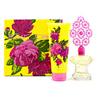 Betsey Johnson 貝賽莊信 貝茜莊信組合 : 香水噴霧100ml/3.4oz + 沐浴啫喱 200ml/6.7oz  2件 海外直郵
