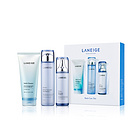 韓國Laneige蘭芝 水酷凝肌三件套 滋潤型（潔顏膏180ml+精華水200ml+保濕乳120ml）