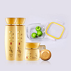 韓國禮花人漢方肌護(hù)理套裝 護(hù)膚四件套+韓國KOMAX可買思正方形密封玻璃保鮮盒