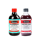 澳大利亞Swisse 葉綠素口服液 梅子味500ml/瓶+ 膠原蛋白口服液500ml/瓶