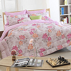 [bedding house]親膚桃色丁香單人薄棉被套裝  被子+褥子+枕套  韓國家紡領(lǐng)軍品牌