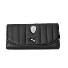 德國PUMA彪馬2014新品中性法拉利中長款錢包黑色白色兩色07267601，07267603