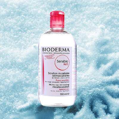 法國 Bioderma 貝德瑪舒妍溫和卸妝水 干性、敏感性肌膚卸妝液 粉水500ml/瓶