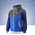 耐克NIKE 新款女子夾克 運(yùn)動(dòng)休閑防風(fēng)外套 梭織茄克外套617218-414