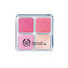 英國thebodyshop美體小鋪 四色微光閃爍亮彩眼影