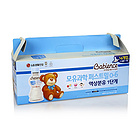 韓國 LG生活健康 貝比恩思液體奶 第一階段(0~6個月) 130ml/瓶(14瓶裝)+奶嘴S號1個