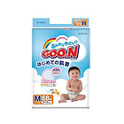 日本GOO.N/大王紙尿褲 中號透氣超薄柔軟貼身 適合6kg-11kg寶寶 M68片/包