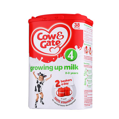英國原裝進(jìn)口 牛欄cow&gate 4段嬰幼兒奶粉 2-3歲 800g/罐