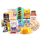精選全球美食大禮包 12種精美休閑零食 全家人的節日福利 超值健康高  檔大禮盒 特產團購節