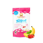 美國禧貝happy baby希臘酸奶小溶豆 草莓香蕉味 寶寶零食 28g/包