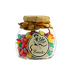 西班牙莎莎的店1886雨滴形玫瑰味糖果 玫瑰花香味 復古玻璃瓶裝 表白圣品 150克/罐