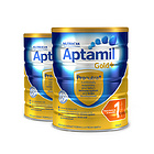 2罐裝 澳洲愛他美金裝 愛他美Aptamil 金裝嬰兒配方奶粉1段 900g/罐   0-6個月