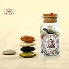 西班牙莎莎的店1886石子形水果軟糖 什錦味  復(fù)古玻璃瓶裝 100g/瓶