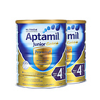 新西蘭可瑞康 愛他美Aptamil 金裝嬰兒配方奶粉4段 900g/罐2周歲以上 2罐裝