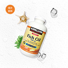 美國 柯克蘭KIRKLAND 天然深海魚油濃縮膠囊 降三高 預防血栓（400粒/瓶）