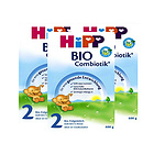 德國 喜寶HiPP 益生菌Combiotik奶粉 2段(6-10個月）600g/罐 3罐裝