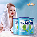 荷蘭原裝進口Nutrilon牛欄嬰兒奶粉3段 10個月以上 3罐裝 新老包裝隨機發貨