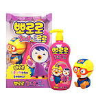 韓國PORORO波波嚕/寶露露 小企鵝兒童三合一洗發(fā)護(hù)發(fā)沐浴露 舒緩抗過敏 紫色裝 400ml/瓶