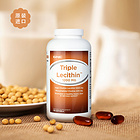  美國GNC/健安喜 三重濃縮大豆卵磷脂軟膠囊 降脂保肝片 180粒/瓶
