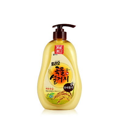 韓國Aekyung愛敬谷物洗滌劑 洗潔精 小麥/米糠 超強潔凈力 750ml/瓶