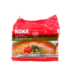 可口牌KOKA 星洲叻沙味（辣味）快熟面 袋裝方便面零食 5連包