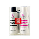 韓國(guó)Aekyung愛(ài)敬克拉洗絲洗發(fā)護(hù)發(fā)旅行套裝 修護(hù)受損 水潤(rùn)順滑 60g/瓶+60ml/瓶
