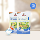 德國(guó)Holle凱莉泓樂有機(jī)奶粉1段 適合0-6個(gè)月寶寶 營(yíng)養(yǎng)豐富 兩盒裝 400g/盒*2