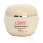 TOPO羊胎素24小時保濕霜  含綿羊油 維E成分 滋潤保濕清爽  80g/瓶