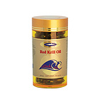 深海天然紅磷蝦油軟膠囊500mg改善痛風 關節炎經前癥狀 南極海王牌保健品 100粒/瓶 1瓶 3瓶禮盒裝