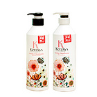 愛敬粉色 可愛浪漫花香調 香水洗發護發套裝 受損發質的滋養修復 600ml+600ml/套