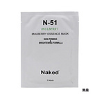 美國Naked尼克 植物精華面膜 自然服帖100%純棉材質透氣易吸收面膜 28ml*4片