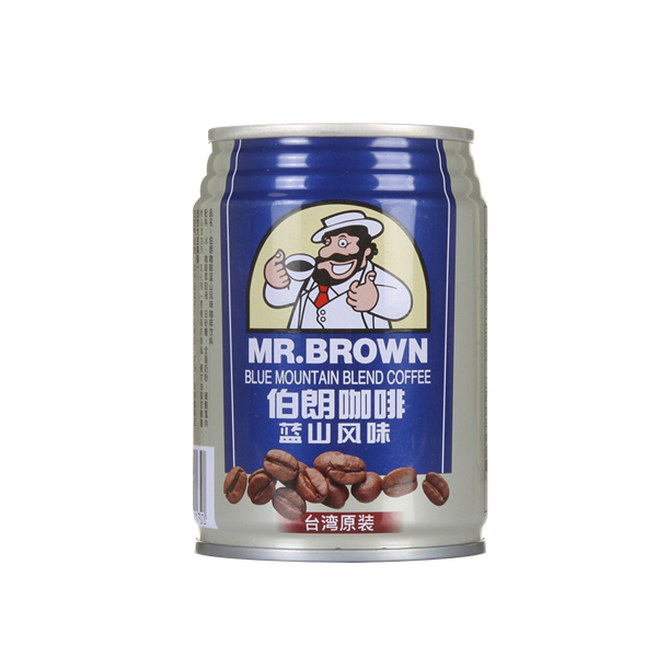 伯朗罐装咖啡 原味/蓝山/卡布奇诺 三种风味任选 台湾进口 240ml/罐