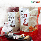 韓國高鐵男大長今系列紅參沙琪瑪 蜜桔巧克力/黑巧克力 兩種口味 250g*5/盒