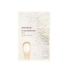韓國悅詩風吟Innisfree大米面膜貼 皙白亮彩 補水祛黃緊致肌膚化妝品 20ml/片 1片裝 