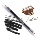 韓國 MustaeV 黑色棕色雙頭多功能眉筆  兩色特效化妝眉筆彩妝工具2g/支