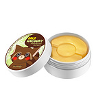 韓國secretkey小浣熊蝸牛黃金水凝膠眼貼 自然眼貼&SPOT眼貼 彈力保濕亮澤鎮(zhèn)靜 60片+30片/盒