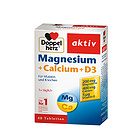 德國Doppelherz雙心 鈣鎂D3緩釋片 補充維生素防抽筋骨質疏松  每日1片用溫水送服 40片/盒