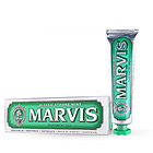 3支混合裝牙膏 MARVIS 瑪爾斯 綠色經典強效薄荷 黃色生姜薄荷 黑色甘草薄荷牙膏 美白清新口氣 75ml/支*3