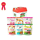 真好干果大禮包 水果干6種混合裝  蘋果片 梨片 水果蔬菜 草莓 橘子 什錦綜合果片 寶寶零食 6袋/盒 12袋/盒