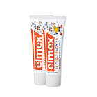 兩支裝德國Elmex氟化銨乳牙專用牙膏 1-6歲兒童適用 清潔固齒防齲齒 75ml/支