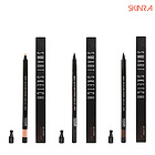 3支裝韓國skinria SMART SKETCH WATERPROOF AUTO GEL LINER眼線筆 黑色+深巧克力色+雪粉紅 0.65g/支