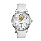 瑞士Tissot天梭心媛系列女士自動機械表 白色珍珠貝母鑲鉆表盤女表 古典腕表 T050.207.16.116.00