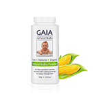 澳大利亞GAIA 有機(jī)玉米淀粉嬰兒爽身粉/痱子粉 祛痱止癢防濕疹 爽身嫩膚100g/瓶
