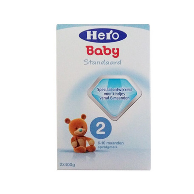 1盒 荷蘭原裝進(jìn)口 美素Friso/Herobaby嬰兒奶粉2段 800g