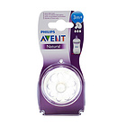 英國新安怡Avent寬口徑自然原生可調速奶嘴兩個裝 3個月以上寶寶適用