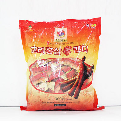 韓國參之元 六年根紅參濃縮液制成 高麗紅參糖果 硬糖零食 700g/包