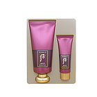 韓國WHOO后津率享紅華凝香潔面乳2件套裝洗面奶潔面泡沫 清潔保濕 180ml+40ml